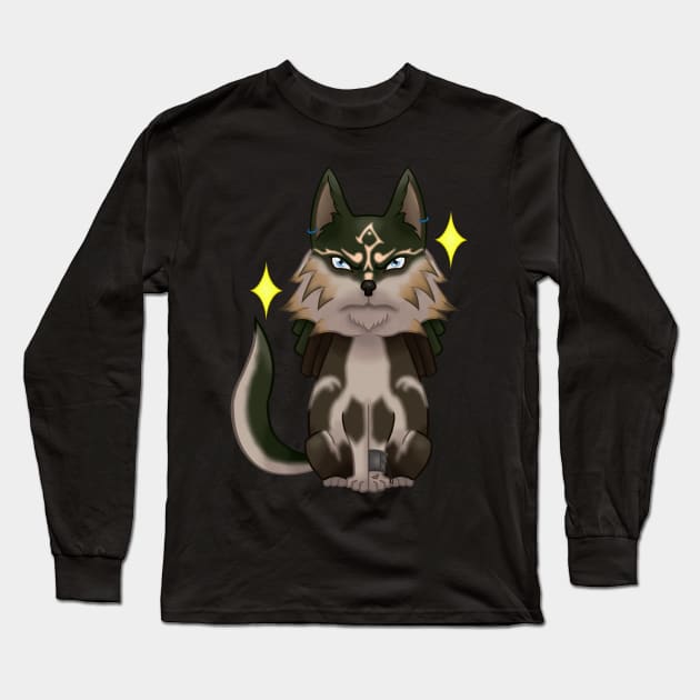 Twilight wolf Long Sleeve T-Shirt by LemonFur